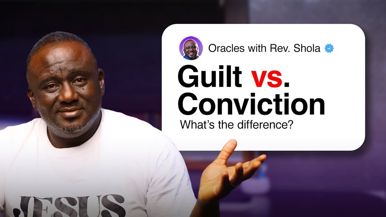 Before You Beat Yourself Up, Watch This — Guilt vs Conviction