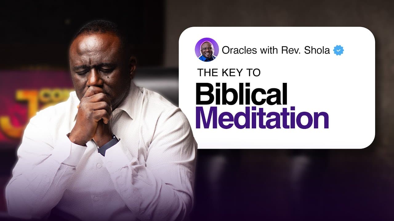 The Art of Biblical Meditation
